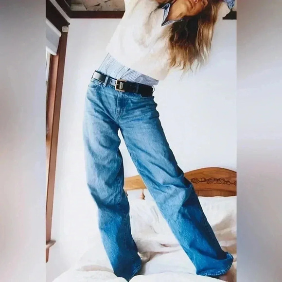 J. Crew Women’s 100% Cotton Denim Blue Jean Pants Boot Cut Size: 10T High Waist - Picture 1 of 16